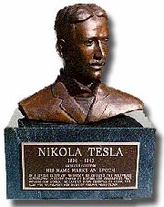 Nikola Tesla
 
When we learned that Nikola Tesla was the underdog of electrical history and was ignored by the Smithsonian, we made him our class hero and immediately started a campaign to secure Tesla's proper place in history. 