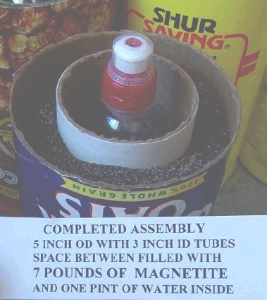 The apparatus for making this water. 