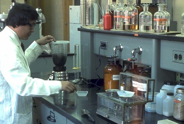 Before the product is shipped, the number of live, healthy bacteria is determined.
 
Click on Picture for Next Slide. 