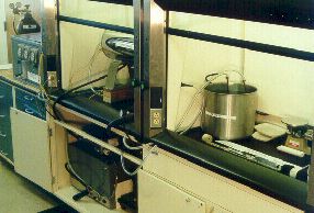 John's Cadmium Fiber oven at the Advanced Material Lab. 