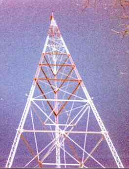Our Tower that Resonates, 
to power our resonate coils. 