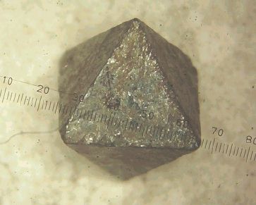 The Shape of the Magnetite crystal 